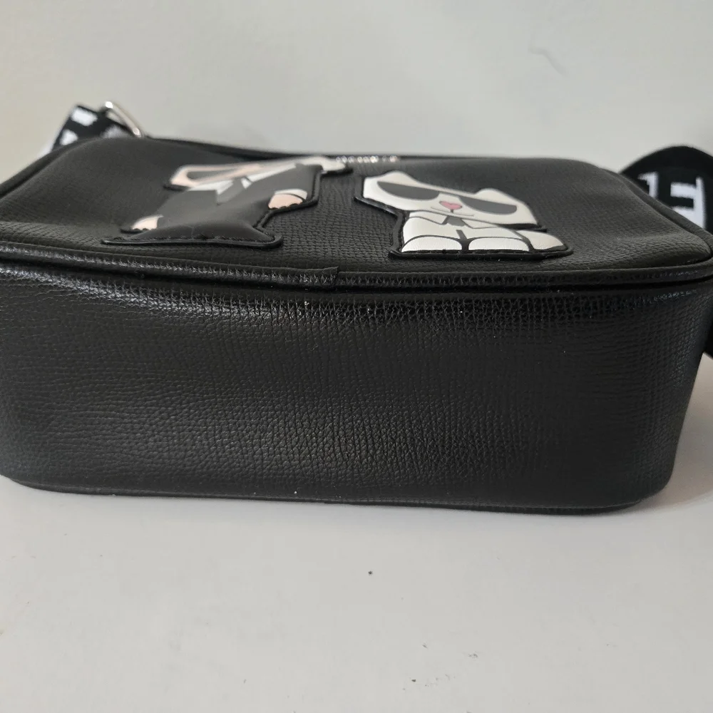 Karl Lagerfeld Black Crossbody Bag - Picture 11 of 12